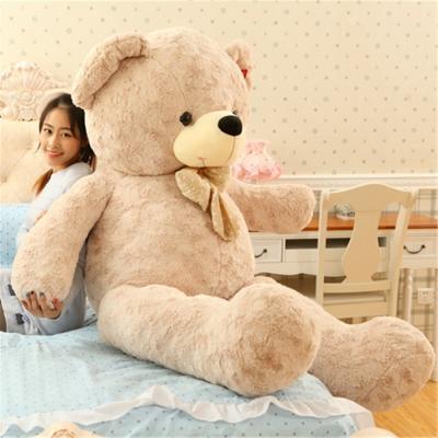 China 2021 Wholesale Hot Selling Customized Creative Stuffed Cute Bear Ribbon Teddy Bear Plush Stuffed Comfort Stuffed Animals 2021 For Kids for sale