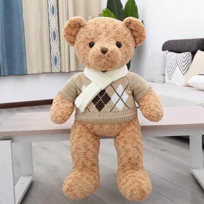 China 2021 Baby Wholesale Supplier Hot Selling Teddy Bear Soft Dolls Plush Toys Stuffed Christmas Plush Toys for sale