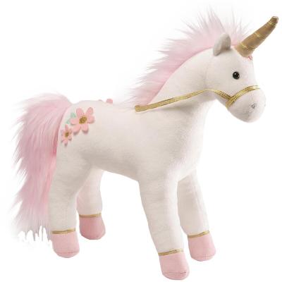 China ICTI Pink Plush With Mechanical Plush Unicorn Toys For Children MK3233 for sale