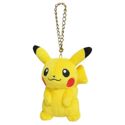 China Plush 2020 Custom Design Best New Style Cute Pet Plush Toy Keychain Animal Pokemon Toy Pikachu Keychain For Bag Hanging for sale