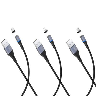 China Magnetic/Night Light XO NB125 Data Cable USB Factory Price Magnetic Cable For Mobile Phone for sale