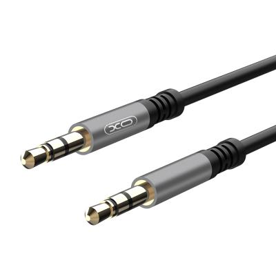 China Mobile Phone XO NB121 Cheap Factory Price Gold Plated AUX Audio Cable. cable USB cable for mobile phone 3.5MM interface for sale