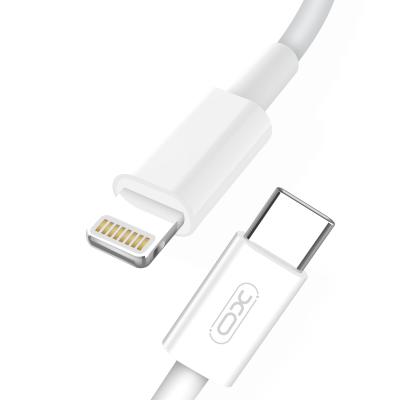 China Mobile Phone XO NB113 Wholesale PD 18W USB Cable High Quality Fast Charging Type-c to Lightning USB Cable for sale