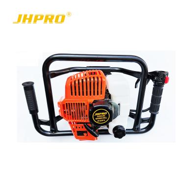 China 52cc Engine JHPRO JH-IE44F-5a Post Hole Digger 52cc Ground Drill Earth Auger for sale