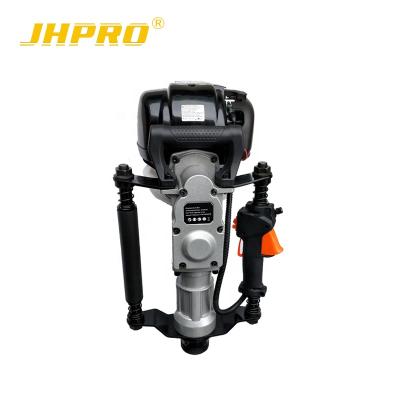 China Garment Shops JHPRO JH-68C EPA Approved Mini Petrol Hammer Piling Machine Gasoline 4 Stroke Mail Driver for sale