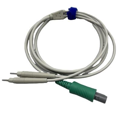 China Data Bexkom Redels 1P plug with TPU wire with overmoulding electrode cable for fetal monitor for sale