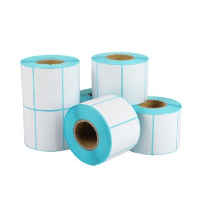 China ANTISTATIC Custom Barcode Labels Direct Thermal Roll Shipping Blank Labels for sale