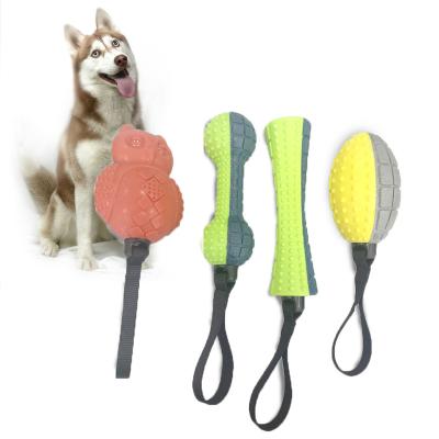 China Viable Interactive TPR Dog Training Tooth Stick Fun Stick Dog Cleaning Toys for sale