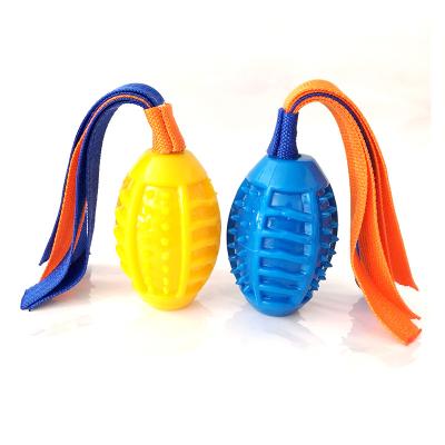 China Sustainable Pets Squeaky Chew Toys Resistant Tooth Stick Cleaning Bite-Resistant Dog Toys for sale