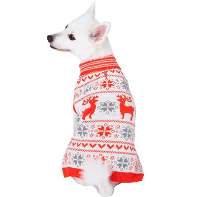 China Sustainable Small Dog Sweater For Puppy Cats Pet Clothes Sweatershirt Winter Knitwear Designer Puppy Clothes for sale