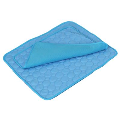 China Viable Pet Cooling Mat 50*40 Summer Pet Waterproof Self Cooling Mat Pet Ice Mat Cooling Gel Pad for sale