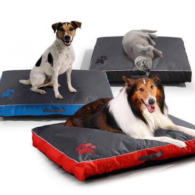 China Soft Washable Dog Sofa Memory Foam Pet Beds For Small Medium And Large Dogs for sale