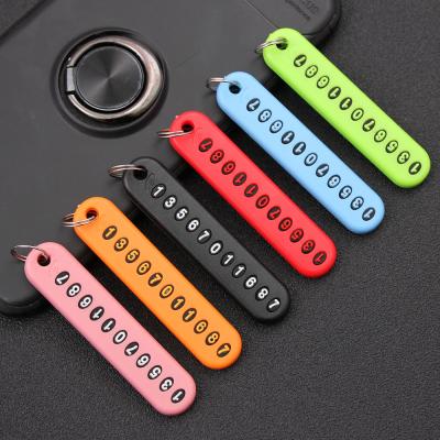 China Plastic Anti Lost Key Chain For Car Keys Plastic Anti Lost Key Chain For Car Keys for sale