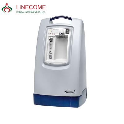 China Portable Hospital 8L Oxygen Concentrator Oxygen Machine Direct Deliver LC-Nuvo-8L 39*39*70cm for sale