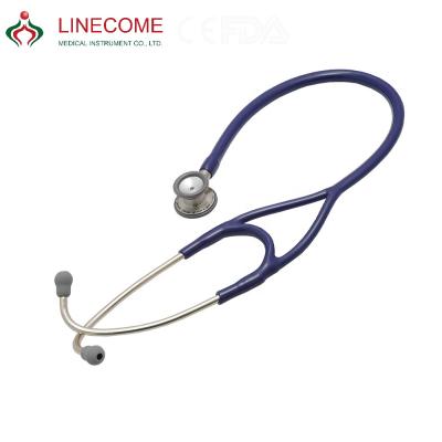 China Stainless Steel Medical Professional Stethoscope Chestpiece Pediatric Cardiology LCCK-S746PF for sale