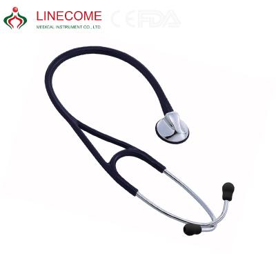 China Steel Professional Medical Stethoscope CE Cardiac Chestpiece Grasp Majestic Easy Cardiology LCCK-638PF for sale