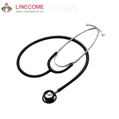 China Custom Hospital Stethoscope Medical Duplex Zinc Alloy Plated Zinc Alloy Cardiology LCCK-604P for sale