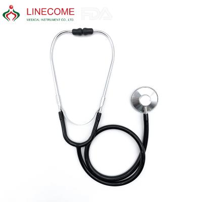 China Wholesale PVC Medical Single Head Aluminum Audlt Stethoscope With Best Price LCEL-06SOAL for sale