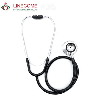 China Whole Selling PVC Medical Audlt Duplex Aluminum Stethoscope With Best Price LCEL-07SOAL for sale