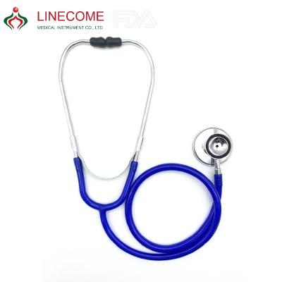 China Whole Sale PVC Zinc Audlt Medical Duplex Stethoscope With Best Price LCEL-07SOZN for sale