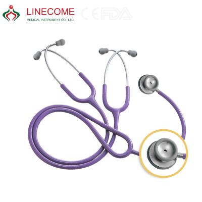 China Steel doctor CE Stethoscope Teaching Series 2 place binaural cardiology LCCK-S621P for sale