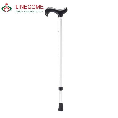 China Aluminum Crutches Cane Walking Stick Matt Burgundy Lightweight Classic Companion LCMS-225-GESV-568BK Adjustable Height 138-183cm for sale