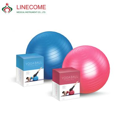 China Pass Test Explosion Proof Eco-friendly PVC SA6602BL Explosion Proof Yoga Ball Fitness Equipment For Weight Loss for sale