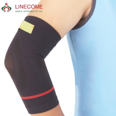 China Adult Thin Breathable Hook And Loop Adjustable Elbow Pads Breathable With Tennis Elbow Pain Relief LCU-03 for sale