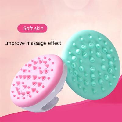 China Low Price Body Silicone Bath Hair Wash Silicone Scrubber Massage Shampoo Scalp Head Bath Brush for sale