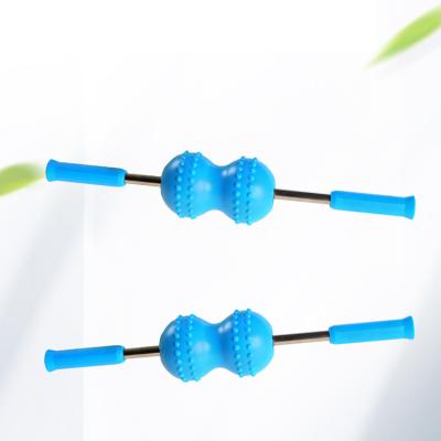 China Body Amazon Hot Sale Gym Thorny Ball Relax Stick Muscle Silicone Roller Yoga Massage for sale