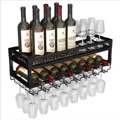 China (Other)Hang Upside Down Creative Right Angle Adjustable Wine Glass Rack Cup Holder Kitchen Cup Holder Household Wine Cabinet Bar for sale