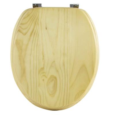 China Bofan Real Universal Toilet Seat Bottom Mounted Solid Wood Material Wood Toilet Seat for sale