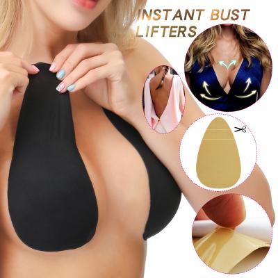 China Ladymate ODM/OEM Nipple Protector Adhesive Breast Lift Tape Ladymate adhesivo Pezon Protector Women Invisible Enhancement Bra for sale