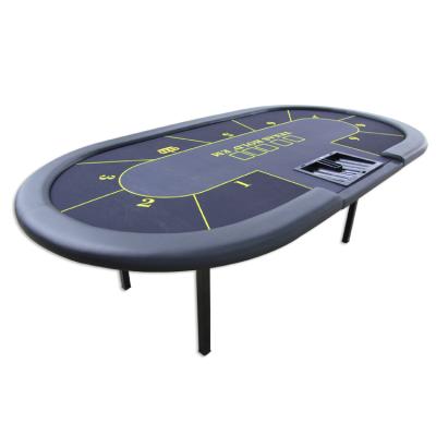 China Durable Wholesale Club Blackjack Poker Table Folding Cheap Casino Poker Tables for sale