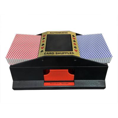 China Easy Deluxe Automatic Poker Card Shuffler Professional Card Shuffler Casino Game for sale