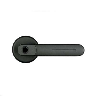 China Factory Price Home Simple Design Fingerprint Digital Door Handle Knob Lock Smart Biometric Standard Door Lock for sale