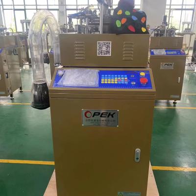 China Customized Football Fans Scarf and Beanie Hat Knitting Machine with 800pcs/day Output for sale