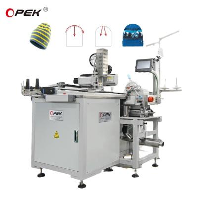 China Flat-Bed OPKE-300HS Fully Automatic Computerised Industrial Sewing Machine for Hat 1500W for sale