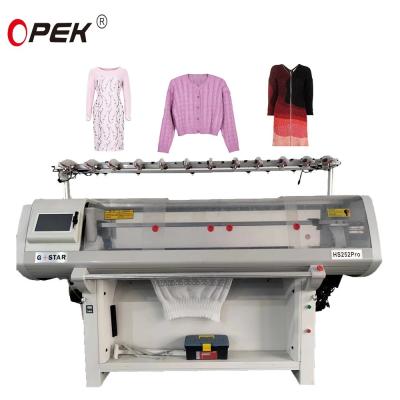 China Jacquard Knit Sweater for Computerized Flat Knitting Machine from Manufacturing Plant for sale