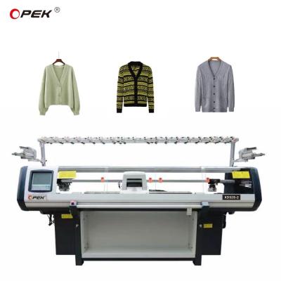 China 52 Inch Double System Knitting Width Cotton Knitwear Machine with 1280 KG Capacity for sale