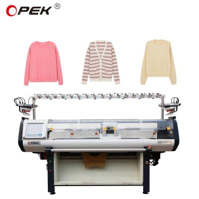 China Function Knitting Shoes Upper/sweater/hat with 650 KG Semi-auto Flat Knitting Machine for sale