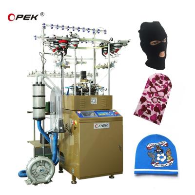 China 1 W OPEK Alta Velocidade Jacquard Hat máquina de tricô lubrificação automática para operação perfeita à venda