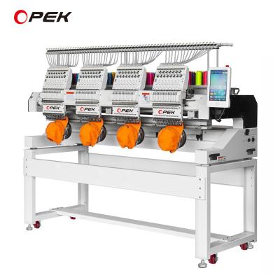 Cina 400*440 mm Area di ricamo Industrial 4 Head Embroidery Machine con KOBAN Rotary Hook in vendita