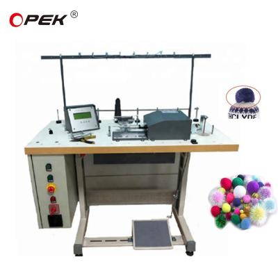 China Boost Your Production with Scarf Pompom Machine 100-150/hour Output Guaranteed for sale