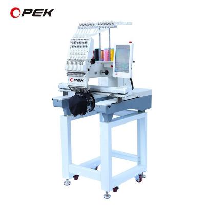 China 185 KG OPEK Single Head Cap Embroidery Machine Computerized High Speed 1200 RPM for sale