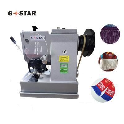 China Macrame Machine for Scarf Tassel Knitting 160N-360N 9INCH CE ISO Double System OPEK for sale