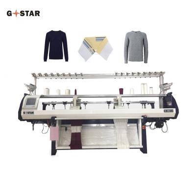 China 7 GG Collar System 72'' Computer Flat Bed Knitting Machine for Knitwear Manufacturers for sale