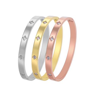 China FASHIONABLE minimalist bracelet sterling silver jewelry layered pvd plated chain stainless steel gold minimalist bracelet for women for sale