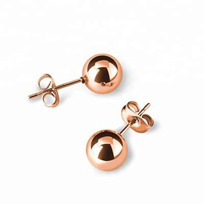 China Cute Stud Earrings Set Gold Plated Women Crystal Stud Earrings For Women Designer Mens Stainless Steel Gold Stud Earrings Wholesale for sale