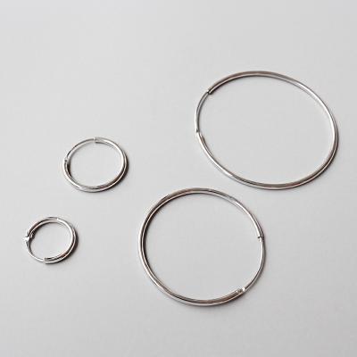 China TRENDY earring circles for jewelry ready set diy acrylic pink custom nameplate tube gold silver acetate plated earring circles for sale